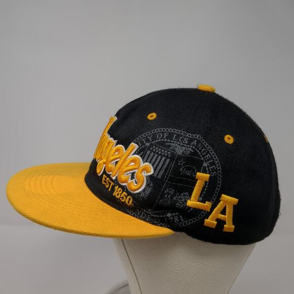 Los Angeles Est. 1850 Snapback Hat Multi One Size Colorblock Jinx - Picture 3 of 9